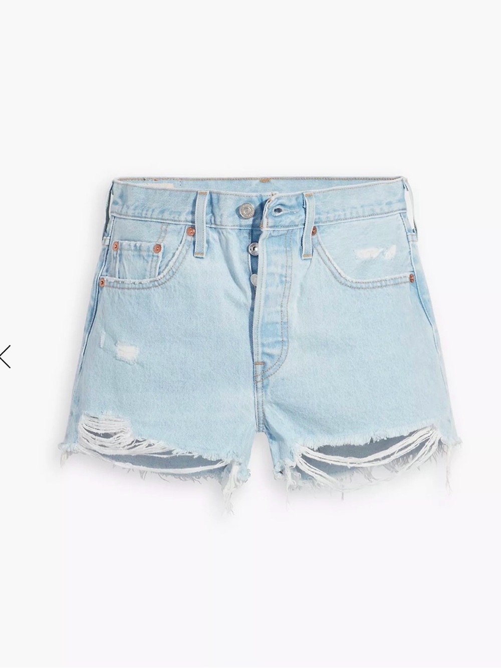 NWT Levi’s 501 High Rise Shorts